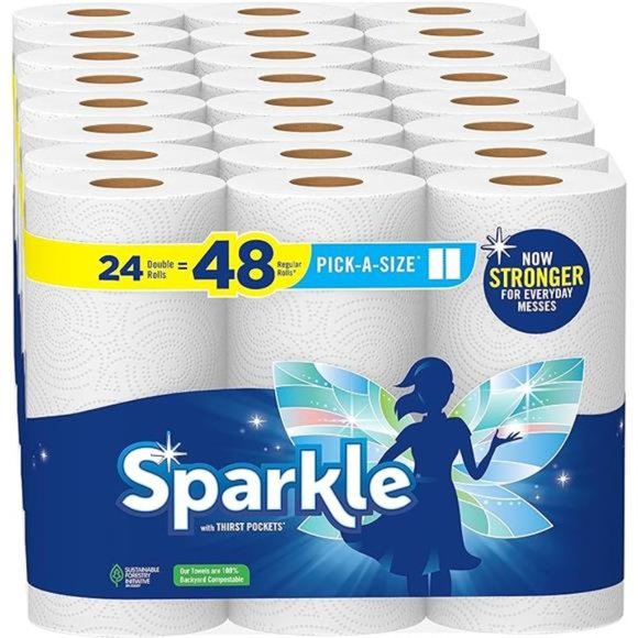 Pick-A-Size® Paper Towels, 24 Double Rolls = 48 Regular Rolls - Picture 6 of 6